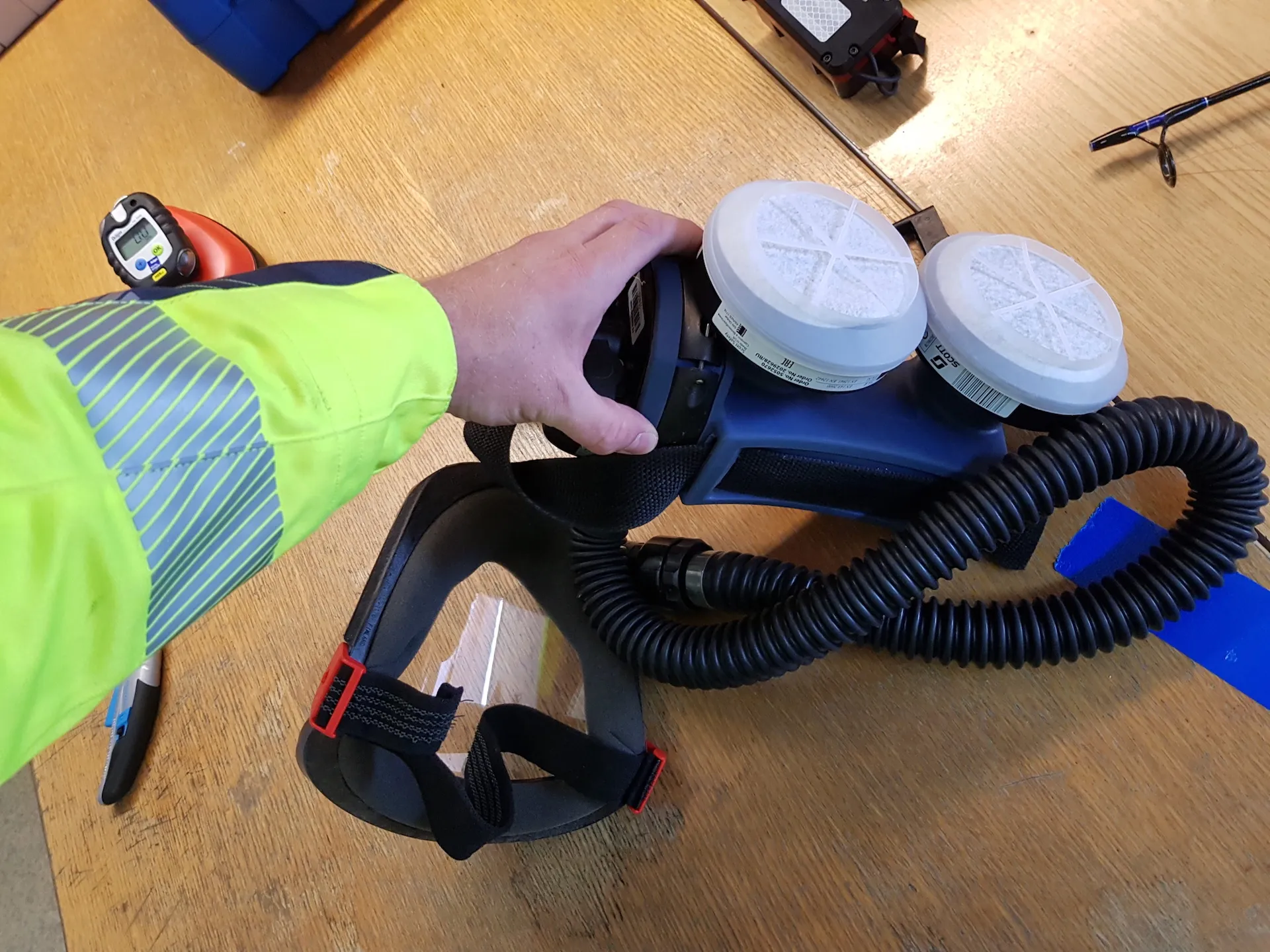 Kopterflug Inspektionsteam